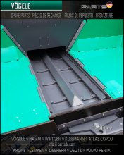 Vogele screed spare parts