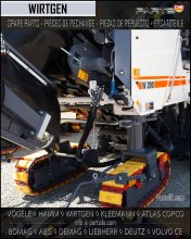 Wirtgen spare parts