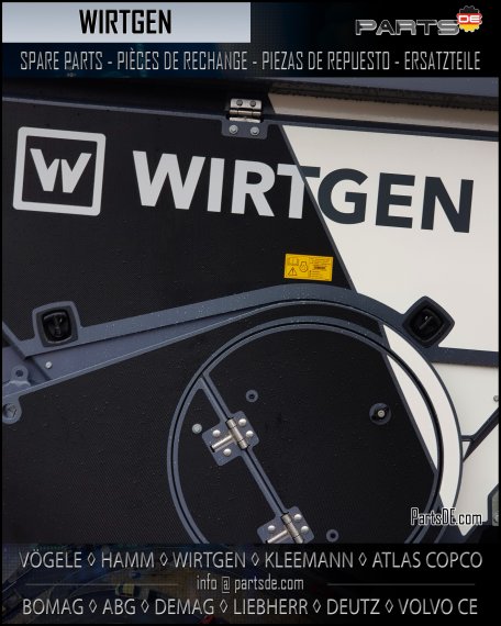 Wirtgen spare parts autom sale Wirtgen spare parts autom sale
